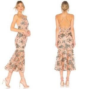 X by NBD Revolve Felicity Embroidered Dress
